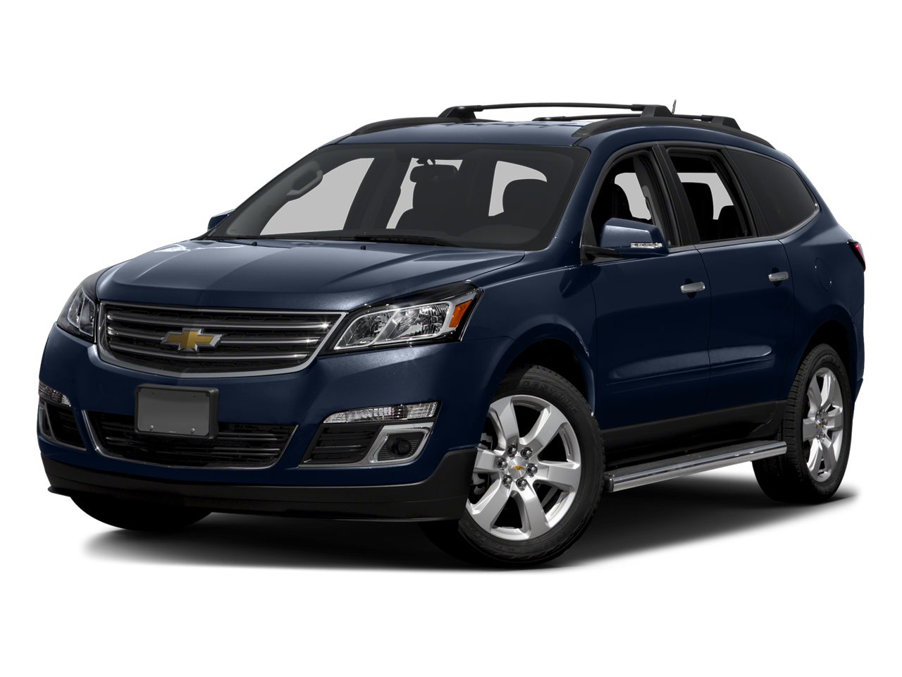 2016 Chevrolet Traverse LT in Blue Velvet Metallic — front three-quarter view