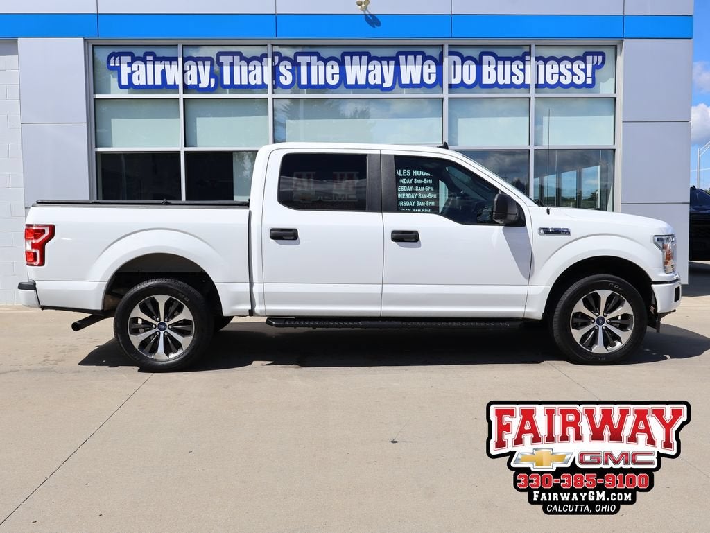 2020 Ford F-150 XL in White — front three-quarter view