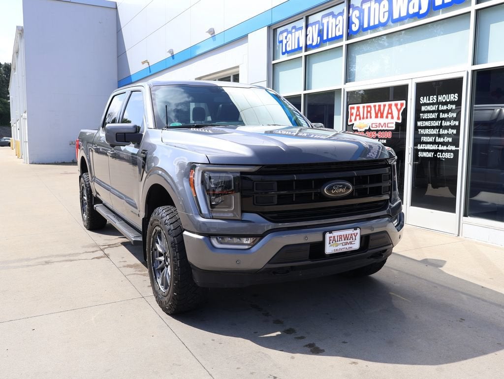 2022 Ford F-150 — side profile view