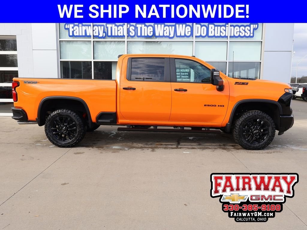 2026 Chevrolet Silverado 2500 HD LT in Special Exterior Color — front three-quarter view