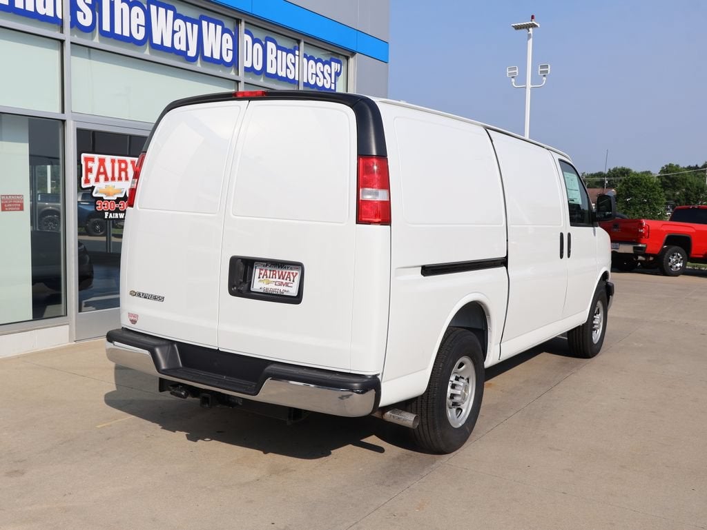 2026 Chevrolet Express Cargo — rear three-quarter view