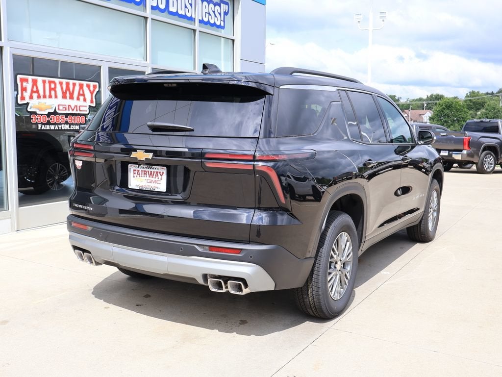 2026 Chevrolet Traverse — rear three-quarter view