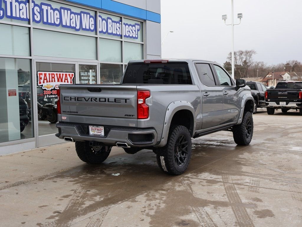 2026 Chevrolet Silverado 1500 — rear three-quarter view