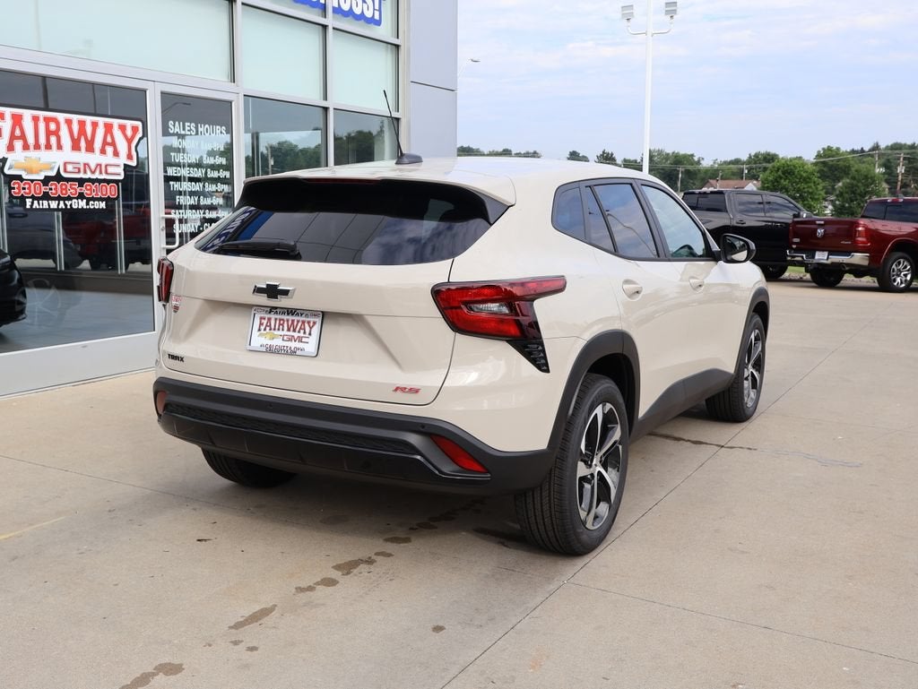 2026 Chevrolet Trax — rear three-quarter view