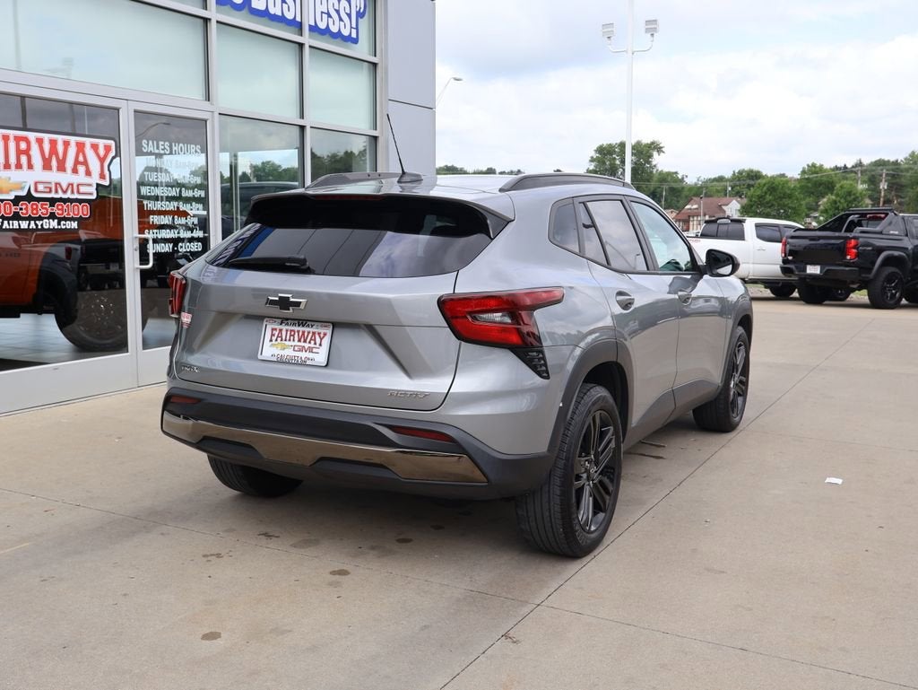 2024 Chevrolet Trax — rear three-quarter view
