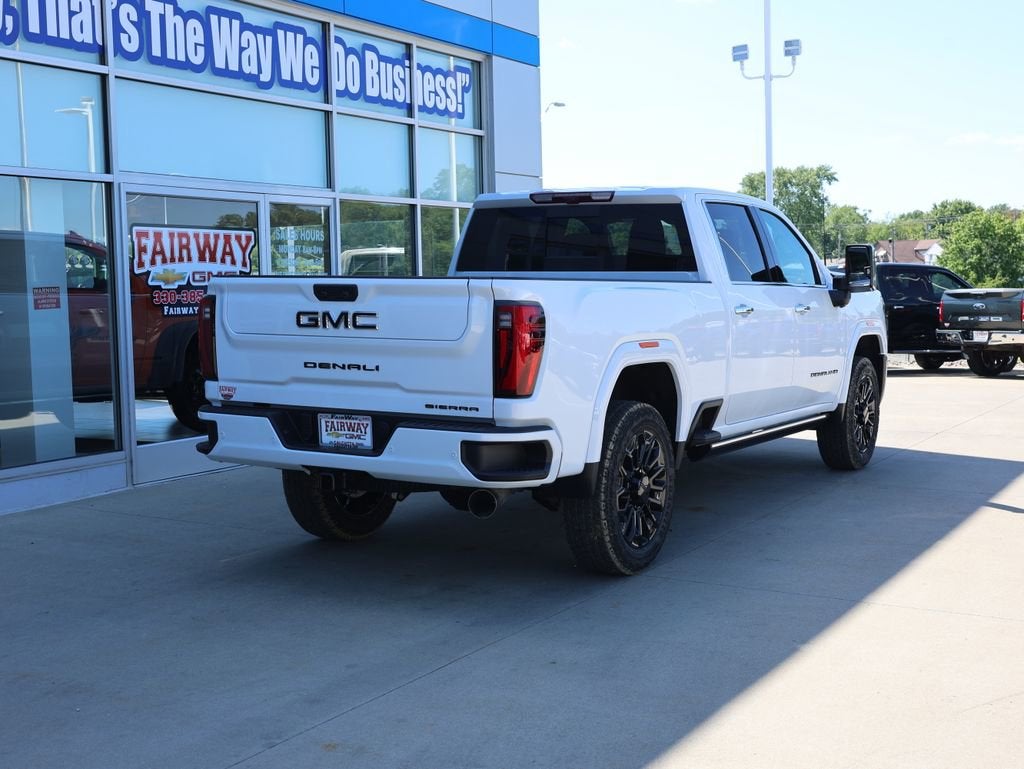 2026 GMC Sierra 2500 HD — rear three-quarter view